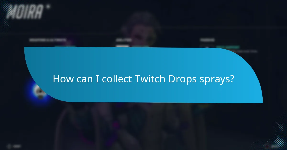 When are Twitch Drops sprays available?