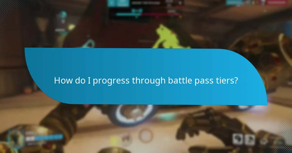 What rewards can I earn in each battle pass tier?
