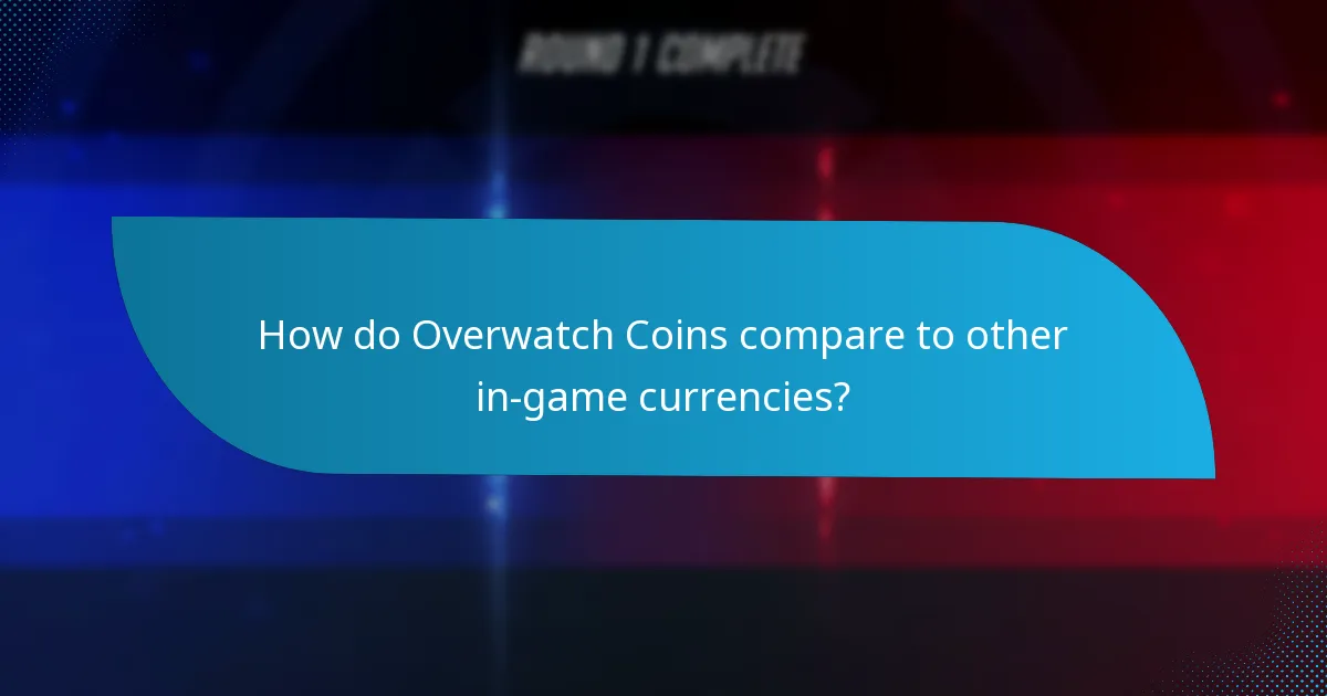 What are the restrictions on Overwatch Coins?