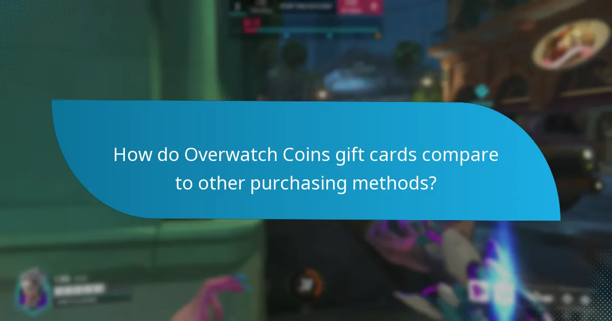 How do I use Overwatch Coins gift cards?
