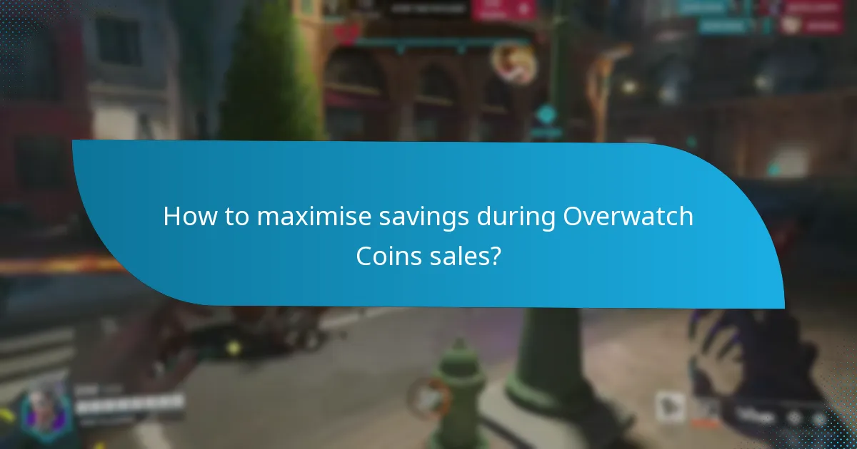 When do seasonal sales for Overwatch Coins occur?