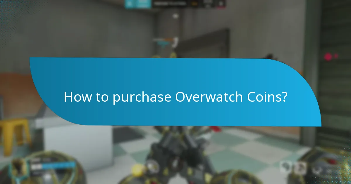 What types of rewards can be purchased with Overwatch Coins?