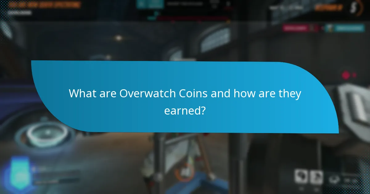 Which events contribute the most to Overwatch Coin earnings?
