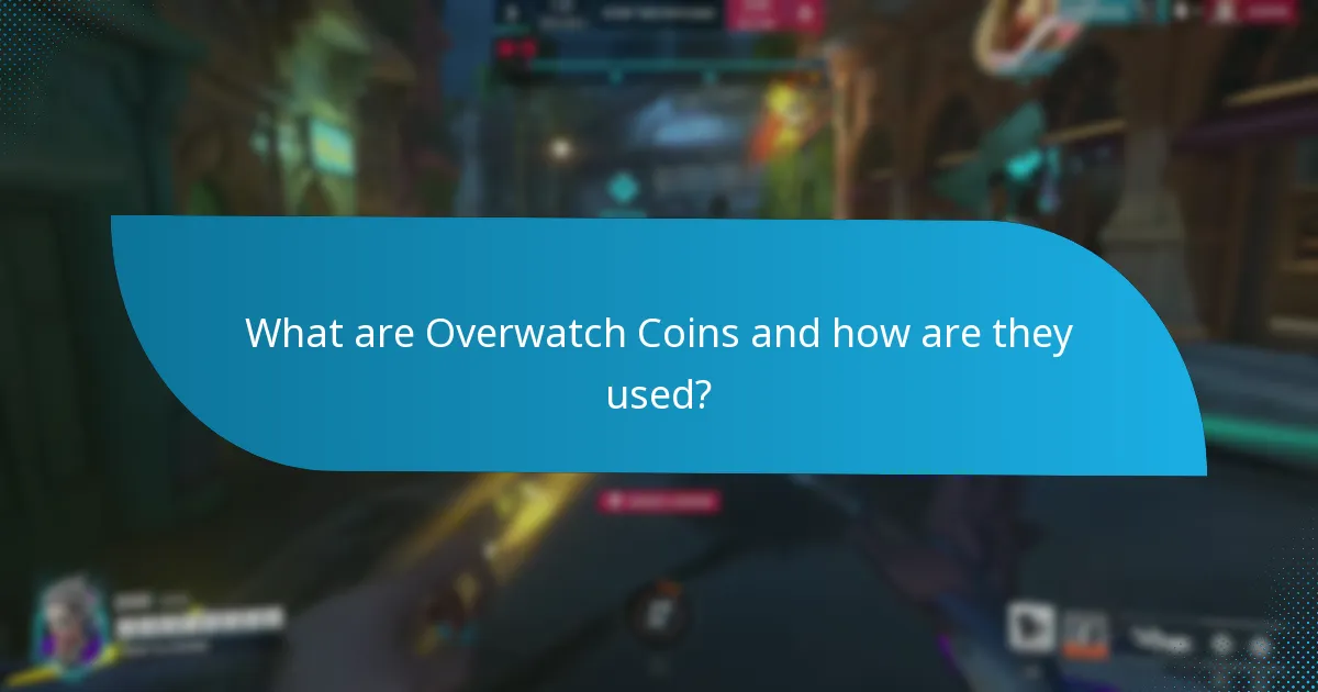 How can players purchase Overwatch Coins?