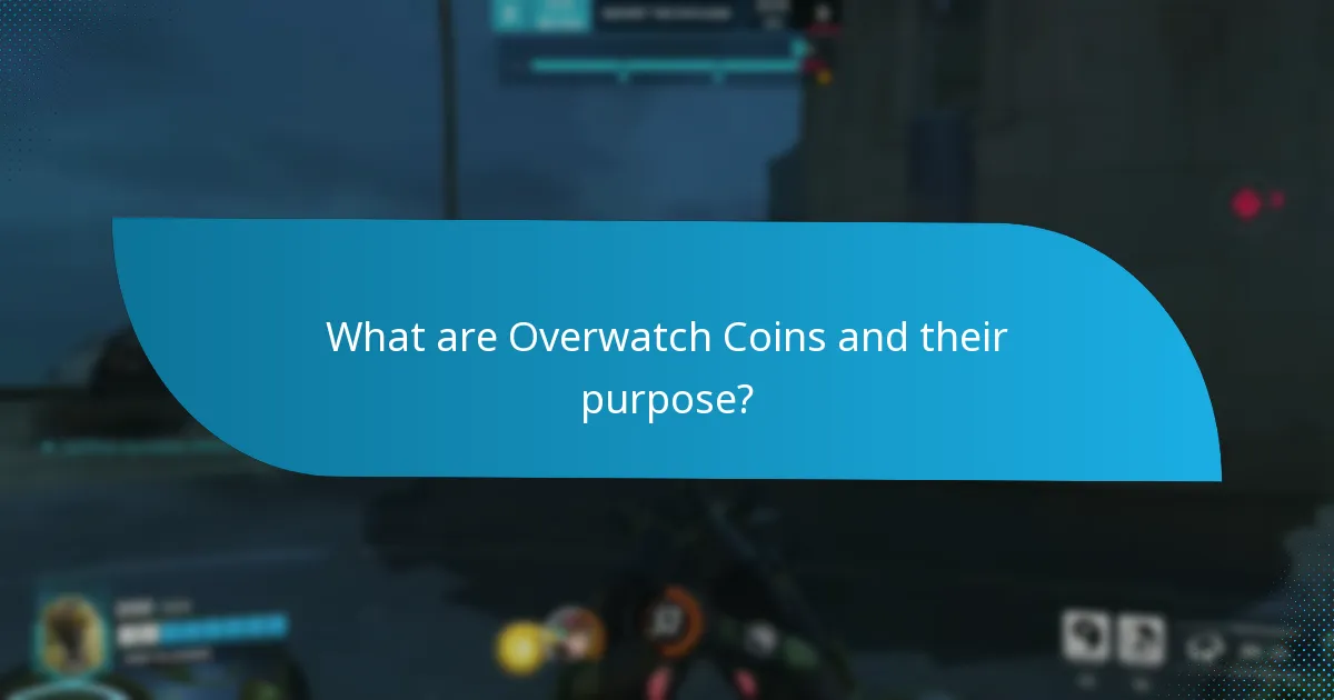 How can players spend Overwatch Coins effectively?