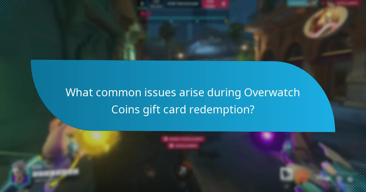 How does Overwatch Coins gift card redemption compare to other gaming gift cards?